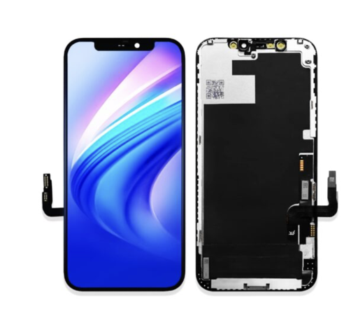 [X8378互換パネル｜液晶] iPhone 12｜12Pro フロントパネル 黒｜互換品（SoftOLED）