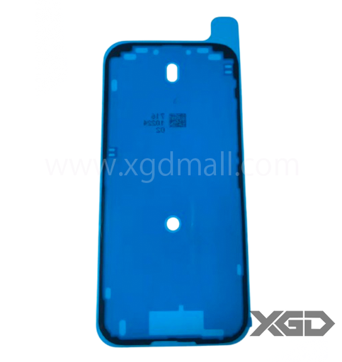 [X8389防水シール] iPhone 17 パネルシール  5枚セット 黒