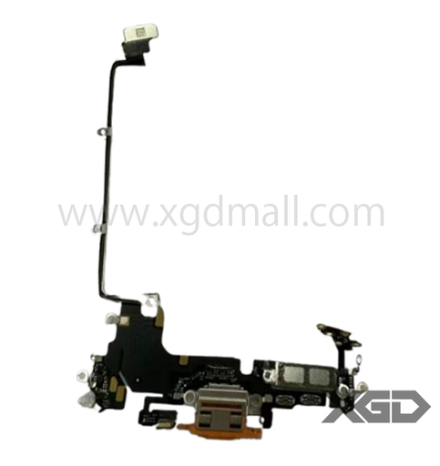 [X8460ライトニングコネクタ｜充電ポート] （取り寄せ品）iPhone 17ProMax ドックコネクター オレンジ 取り外し品｜中国版