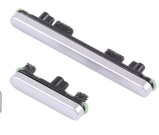 [X8527ボタン] （取り寄せ品）Google Pixel  7 Pro 電源＋音量ボタン 銀