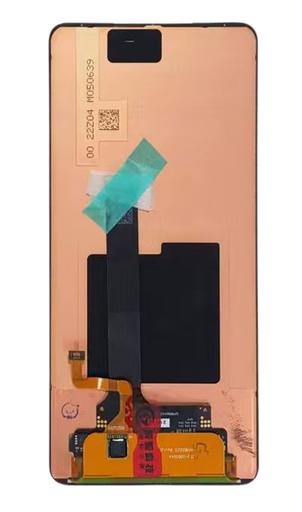 [X8643液晶｜LCD] AQUOS R7｜R8Pro フロントパネル 黒 指紋無