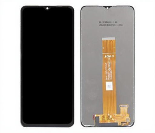 [X8662 液晶｜LCD] Galaxy A12 2020 (SM-A125F) フロントパネル 黒｜純正組立品