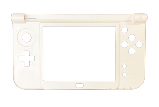 [X3718フェイスプレート] NEW 3DSLL ハウジング 白