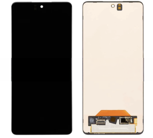 [X8676 液晶｜LCD] （取り寄せ品）Galaxy A73 5G(SM-A736)フロントパネル 黒