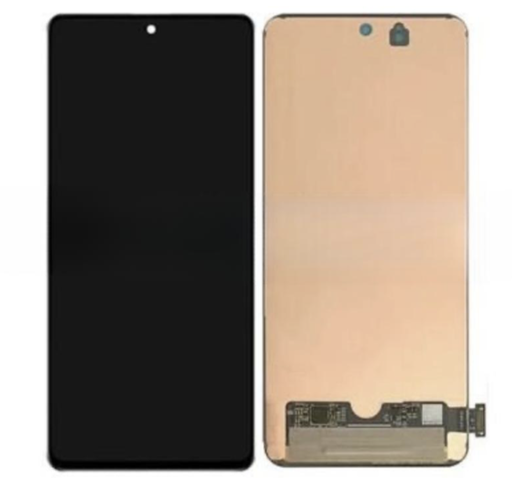 [X8683 液晶｜LCD] （取り寄せ品）Galaxy M51(SM-M515) フロントパネル 黒