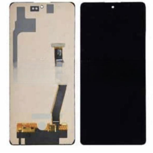 [X8692 液晶｜LCD] （取り寄せ品）Galaxy S10 Lite フロントパネル 黒