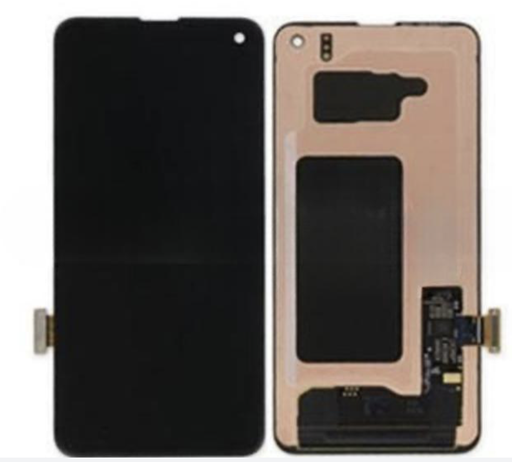 [X8694 液晶｜LCD] （取り寄せ品）Galaxy S10E (SM-G970U｜F｜0｜N｜W｜8) フロントパネル 黒