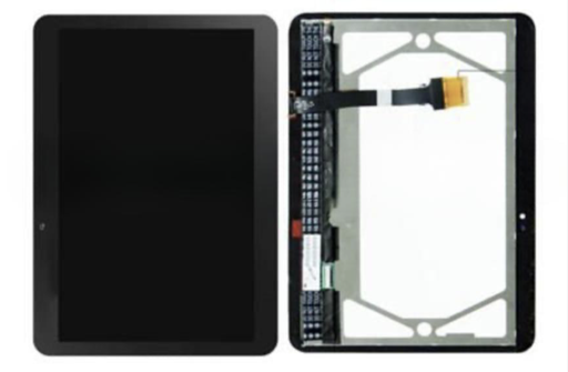 [X8721 液晶｜LCD] （取り寄せ品）Galaxy Tab 4 10.1 (SM-T530｜T531｜T535) フロントパネル  黒
