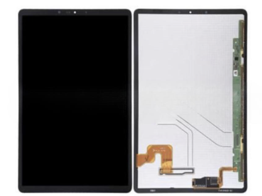 [X8736 液晶｜LCD] （取り寄せ品）Galaxy Tab S4 SM-T835 フロントパネル 黒
