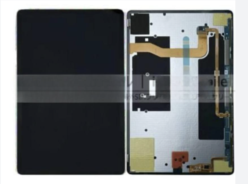 [X8744 液晶｜LCD] （取り寄せ品）Galaxy Tab S8+ フロントパネル 黒