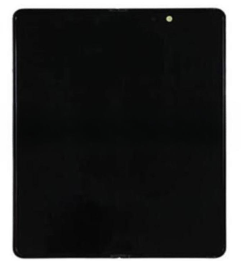 [X8753 液晶｜LCD] （取り寄せ品）Galaxy Z Fold5 フロントパネル(大）フレーム付き 黒