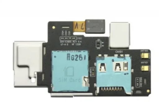 [X8818] （取り寄せ品）Galaxy Note (SC-05D) SIM & マイクロSDケーブルASSY