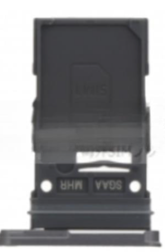 [X8843SIM] （取り寄せ品）Galaxy S23 FE SIM カードトレイ  黒