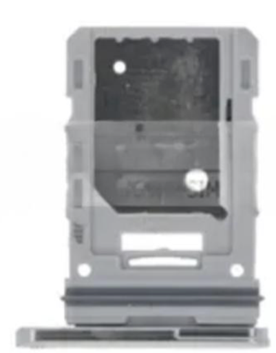 [X8848SIM] （取り寄せ品）Galaxy S20FE 4G｜5G SIMトレイ　シングル　銀