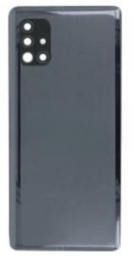 [X8863背面パネル｜バッテリーカバー｜バックカバー] （取り寄せ品）Galaxy A51 5G  2020 バックパネル グローバル版 黒　