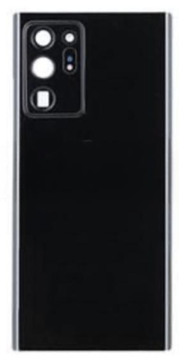 [X8867背面パネル｜バッテリーカバー｜バックカバー] （取り寄せ品）Galaxy Note20 Ultra 4G｜5G バックパネル グローバル版 黒