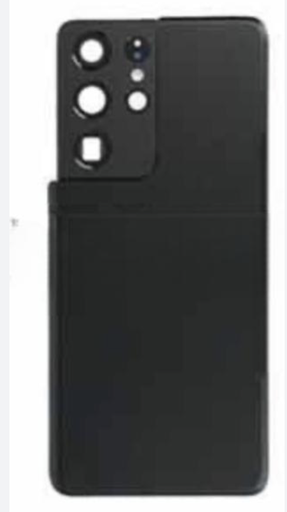 [X8872背面パネル｜バッテリーカバー｜バックカバー] （取り寄せ品）Galaxy S21 Ultra 5G バックパネル グローバル版 黒