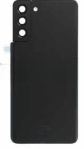 [X8873背面パネル｜バッテリーカバー｜バックカバー] （取り寄せ品）Galaxy S21+ 5G バックパネル グローバル版 黒