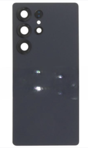 [X8882背面パネル｜バッテリーカバー｜バックカバー] （取り寄せ品）Galaxy S25 Ultra バックパネル  グローバル版 黒