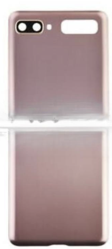 [X8885背面パネル｜バッテリーカバー｜バックカバー] （取り寄せ品）Galaxy Z Flip 5G バックパネル  グローバル版ピンクー