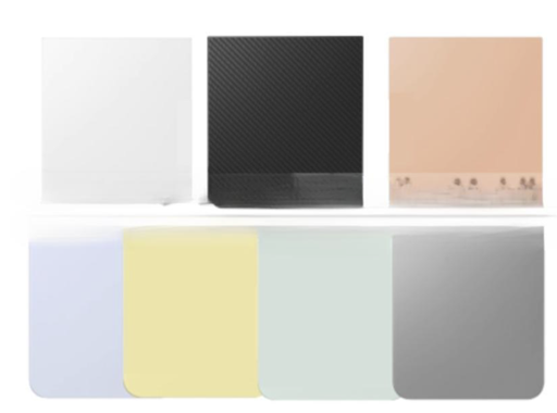 [X8890背面パネル｜バッテリーカバー｜バックカバー] （取り寄せ品）Galaxy Z Flip6 バックパネル　 (下） 黒