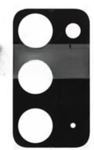 [X8902ｶﾒﾗﾚﾝｽﾞ] （取り寄せ品）Galaxy Note 20 4G｜5G カメラレンズ　ガラスのみ 黒