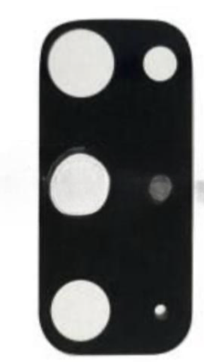 [X8910ｶﾒﾗﾚﾝｽﾞ] （取り寄せ品）Galaxy S20 4G｜5G　カメラレンズガラスのみ 黒