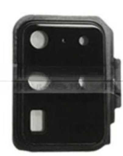 [X8911ｶﾒﾗﾚﾝｽﾞ] （取り寄せ品）Galaxy S20 Ultra 5G カメラレンズ ブラック 黒