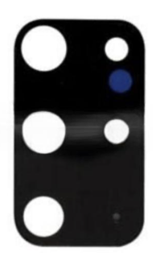 [X8914ｶﾒﾗﾚﾝｽﾞ] （取り寄せ品）Galaxy S20+ 4G｜5G カメラレンズガラスのみ 黒