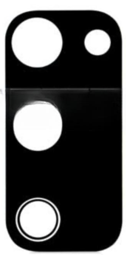 [X8915ｶﾒﾗﾚﾝｽﾞ] （取り寄せ品）Galaxy S20FE 4G｜5G カメラレンズ ガラスのみ 黒