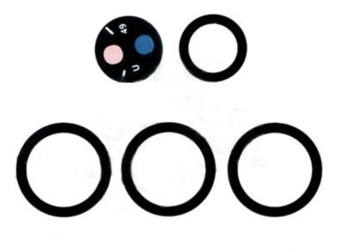 [X8918ｶﾒﾗﾚﾝｽﾞ] （取り寄せ品）Galaxy S21 Ultra 5G カメラレンズガラス　5点セット 黒