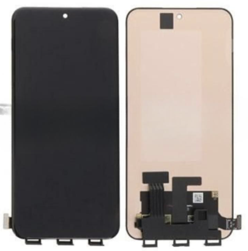 [X8982液晶] （取り寄せ品）OPPO Reno13 Pro 5G フロントパネル 黒