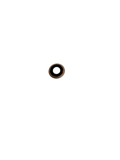 [X2585ｶﾒﾗﾚﾝｽﾞ] iPhone 8G カメラレンズ 枠有 金