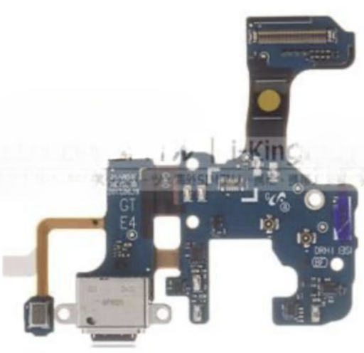 [X9007ライトニングコネクター｜充電ポート] （取り寄せ品）Galaxy  Note8（N950U）充電ポートボード