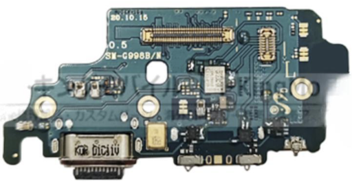 [X9012ライトニングコネクター｜充電ポート] （取り寄せ品）Galaxy  S21 Ultra 5G（SM-G998N）充電ポートボード N