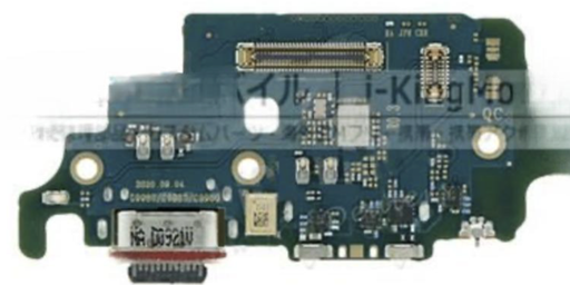 [X9013ライトニングコネクター｜充電ポート] （取り寄せ品）Galaxy  S21 Ultra 5G（SM-G998U）充電ポートボード NA