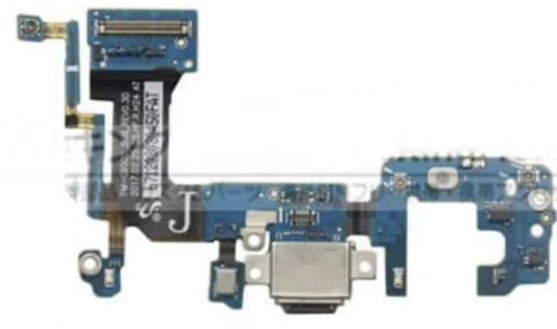 [X9015ライトニングコネクター｜充電ポート] （取り寄せ品）Galaxy  S8 （SCV36｜SC-02J｜SM-G950D）充電ポートボード　(日本版)