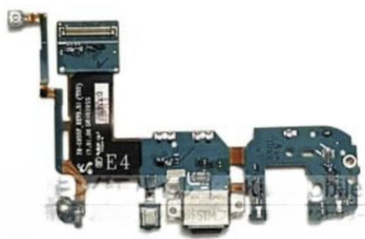 [X9018ライトニングコネクター｜充電ポート] （取り寄せ品）Galaxy  S8+ (SM-G955F) 充電ポートボード