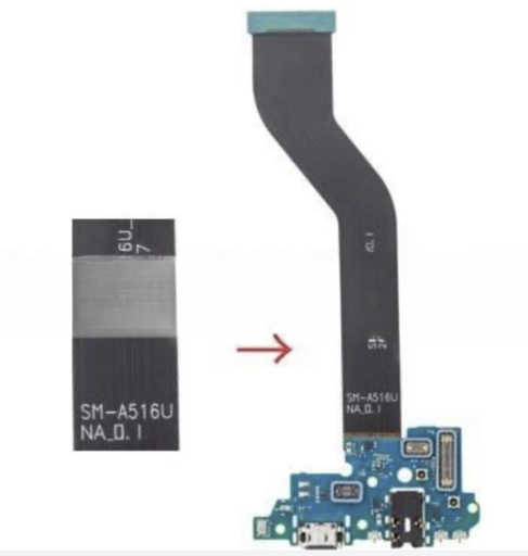 [X9026ライトニングコネクター｜充電ポート] （取り寄せ品）Galaxy A51 5G(SM-A516U) 充電ポートボード (US版）