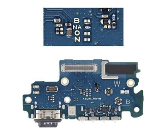 [X9032ライトニングコネクター｜充電ポート] （取り寄せ品）Galaxy A53 5G(SM-A536U) 充電ポートボード (U)