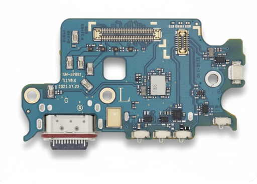 [X9052ライトニングコネクター｜充電ポート] （取り寄せ品）Galaxy S22 5G (SM-S901B) 充電ポートボード EUR