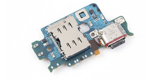 [X9062ライトニングコネクター｜充電ポート] （取り寄せ品）Galaxy S23 (SM-S9110) 充電ポートボード (O)