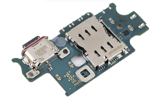 [X9074ライトニングコネクター｜充電ポート] （取り寄せ品）Galaxy S23+ (SM-S916N) 充電ポートボード (N)