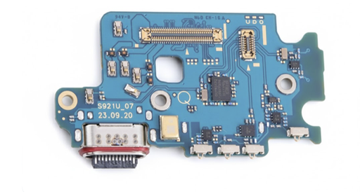 [X9087ライトニングコネクター｜充電ポート] （取り寄せ品）Galaxy S24（SM-S921E）充電ポートボード（R）