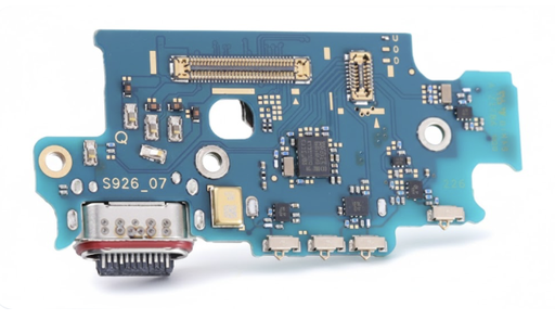 [X9093ライトニングコネクター｜充電ポート] （取り寄せ品）Galaxy S24+(SM-S926N)充電ポートボード(N)
