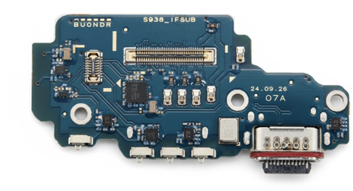 [X9096ライトニングコネクター｜充電ポート] （取り寄せ品）Galaxy S25 Ultra（SM-S938B）充電ポートボード(B)