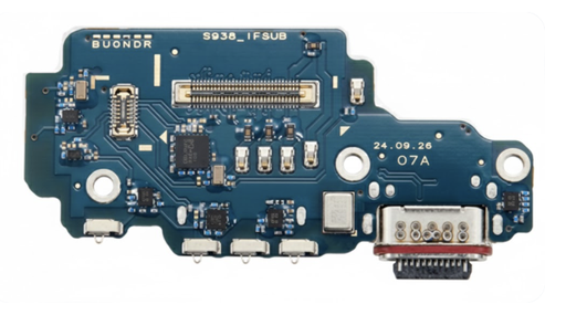 [X9098ライトニングコネクター｜充電ポート] （取り寄せ品）Galaxy S25 Ultra（SM-S938N）充電ポートボード(N)