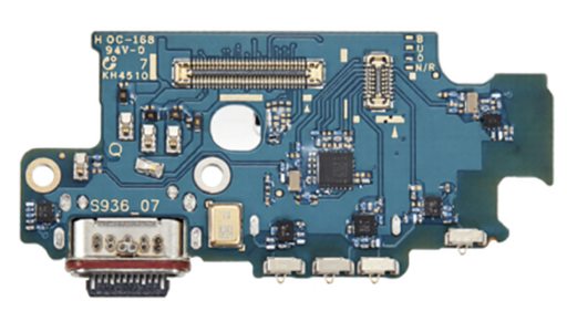 [X9105ライトニングコネクター｜充電ポート] （取り寄せ品）Galaxy S25+(SM-S9360)充電ポートボード(O)