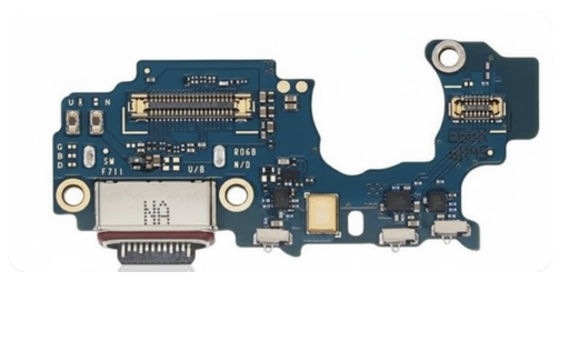 [X9122ライトニングコネクター｜充電ポート] （取り寄せ品）Galaxy Z Flip3 5G(SM-F711U)充電ポートボード（U）
