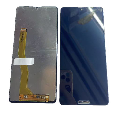 [X9139] AQUOS Sense4｜Sense 5G フロントパネル 黒 指紋無